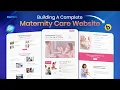 Build a Maternity Care Website Bricks Builder WordPress Full Tutorial