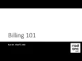 Billing 101