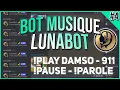 TUTO BOT Musique DISCORD LUNABOT GRATUIT