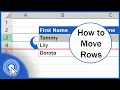 How to Move Rows in Excel The Easiest Way