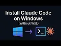Install Claude Code on Windows Without WSL Step-by-Step Guide
