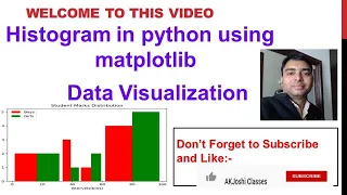 histogram in python using matplotlib Data Visualization CBSE XII IP CS