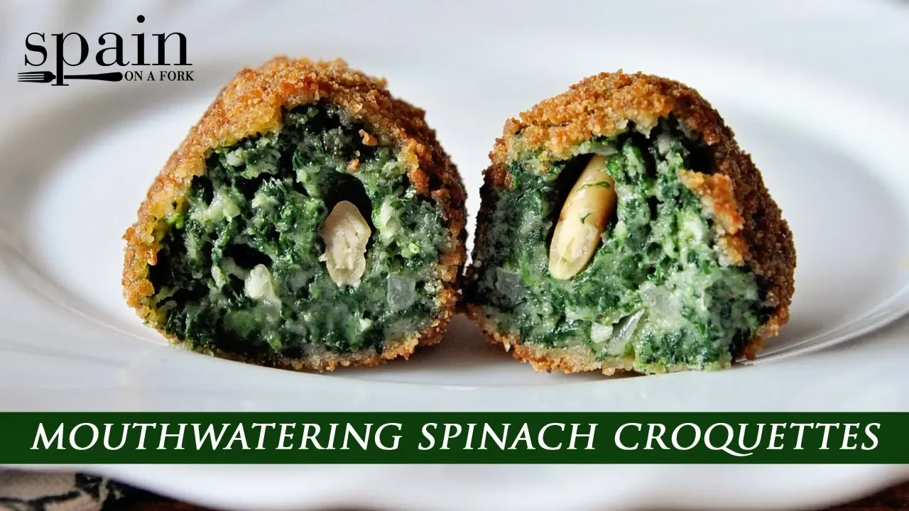 How to Make AUTHENTIC SPANISH CROQUETTES with Spinach