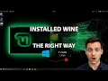 I Installed Wine on Linux Mint 22 3 the PROPER Way Complete 2026 Guide Run Windows Apps Perfectly