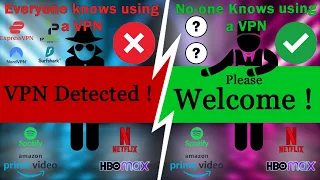 How do some websites know We are using a VPN? How can We go around this?(Creating VPN Spotify)