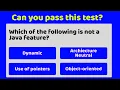 10 Java Programming MCQ Questions with Answers Episode 002