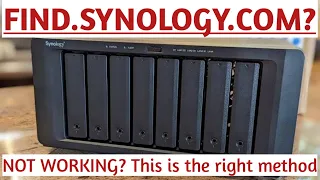 Can t Find Synology Nas Setup Find synology com Not Working Do It This Way Devicessetup