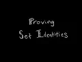 Discrete Math 2 2 3 Proving Set Identities