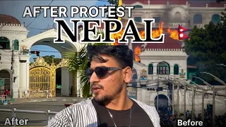 NEPAL 🇳🇵 AFTER  PROTESTS CONDITIONS
