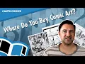 How Where to Buy Comic Book Art How to Collect Comic Art Episode 004