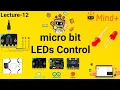 How to Control Micro bit LED in Mind Block Programming