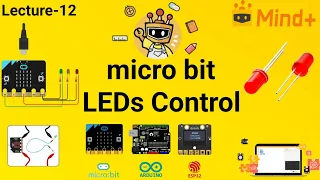 How to Control Micro bit LED in Mind Block Programming