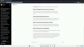 python tutor visualize python