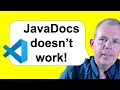 How to generate java docs in VS Code