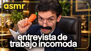 ASMR ESPAÑOL ROLEPLAY ENTREVISTA DE TRABAJO MÁS INCÓMODA 😳 | DUÉRMETE EN 15 MINUTOS