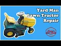 Abandoned Lawn Tractor Yard Man Mower Repair