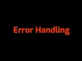 Graphics 2 12 Error Handling