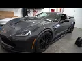 HOW TO CHANGE OIL CORVETTE C7 WITH JACKSTANDS