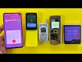 Incoming Call Two Nokia 8800 \u0026 Nokia 8110 Vs Two Samsung Flip A800 \u0026 Samsung Flip5 