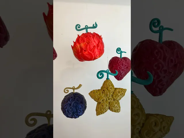 Devil Fruit Decorations - One Piece video thumbnail