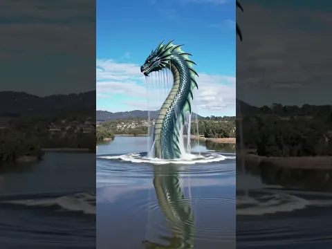 Mythological sea serpent