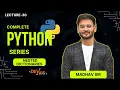 Python Lecture 30 Nested dictionaries in Python Madhav Sharma