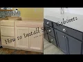 HOW TO INSTALL LOWES STOCK KITCHEN CABINETS Inexpensive Kitchen Remodel