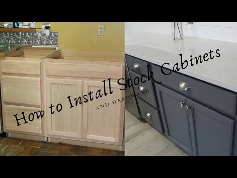 Download MP3 HOW TO INSTALL LOWES STOCK KITCHEN CABINETS: Inexpensive Kitchen Remodel