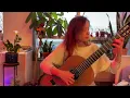 Download Lagu Ana Vidovic - Johann Sebastian Bach - on her brand new Jim Redgate double top.