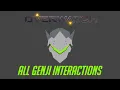 Overwatch - All Genji Interactions V3 Unique Kill Quotes