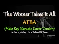 Download Lagu The Winner Takes It All - by ABBA/ Male Key (Karaoke Cover Version)