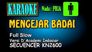 Download MENGEJAR BADAI Versi Slow [Karaoke Nada Pria] MP3