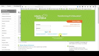 Infinite Campus Tutorials in Campus Community