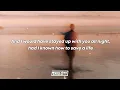 Sam Tompkins - HOW TO SAVE A LIFE (Lyrics)