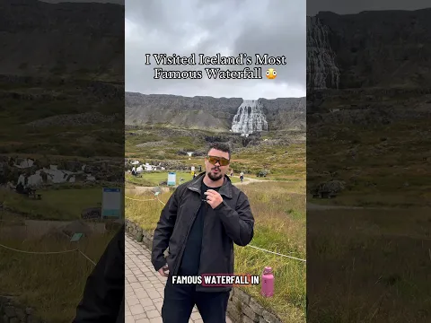 I Visited Iceland’s Most Famous Waterfall 🫪 #interesting