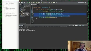 Hello World FizzBuzz Java Matt Laine Intro to Programming 1