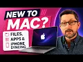 New to Mac Files Apps iPhone Sync Explain