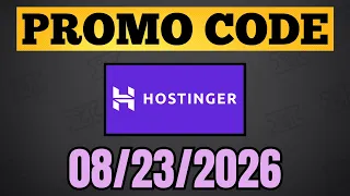 PROMO CODE Hostinger Coupon Code August 2026 - Hostinger Discount Code Promo Code