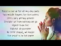 G-Eazy\u0026Kehlani - Good Life ( From the Fate of Furious) Lyrics