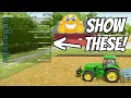 Farming Simulator 22 How to Show Controls Help Window