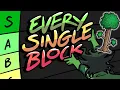 Ranking ALL Blocks in Terraria Every Block Tier List Terraria 1 4 4
