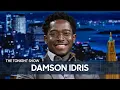 Damson Idris Had a Full-Circle Moment with Denzel Washington at a Basketball Game The Tonight Show