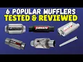 6 Popular Muffler Brands Tested Compared