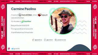 Euruko 2025 RubyLLM Making AI Development Beautiful Again - Carmine Paolino Germany