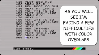 Simple Drawing Code on Zx Spectrum 2 Basic Learning from the legends