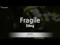 Download Lagu Sting-Fragile (Karaoke Version)