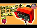 Raspberry Pi as a USB Webcam