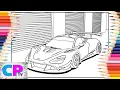 McLaren Coloring Racing Car Coloring Yvette - Red Line NCS Release