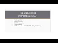 JCL Job Control Language 03 EXEC Statement