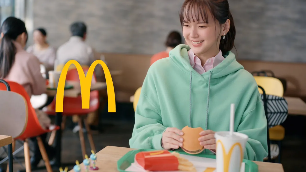 マクドナルドのCMまとめ。人気の出演者が魅力のCM集